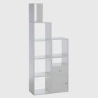 Стеллаж №4 DICE CUBE 4 секции, 360х320х1395, Белый - Фото 7