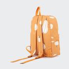 Рюкзак, отдел на молнии, наружный карман, цвет оранжевый, «Тыквы» - фото 6472767