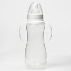 Бутылочка для кормления, классическое горло, 250 мл., от 0 мес., приталенная, с ручками, цвет МИКС - Фото 6