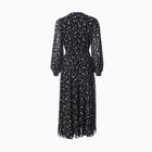 Платье женское с поясом MIST миди, размер 46, чёрный - Фото 9