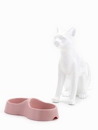 Миска двойная «Мур-мяу» 22.5 см × 13 см × 6 см, 0.2 л, розовый - Фото 5