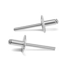 Заклёпки ТУНДРА krep, вытяжные, алюминий-сталь, 4.8×10 мм, неокрашенные, 500 шт. - Фото 2