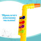 Игрушка музыкальная-саксофон «Мелодия», цвета МИКС - фото 8640256