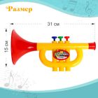 Игрушка музыкальная-труба «Малыш трубач» - Фото 2