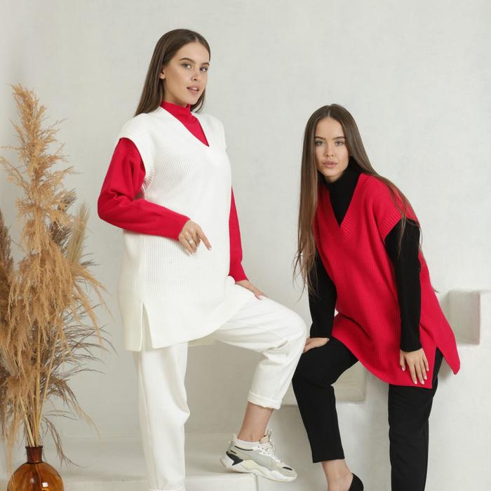 Жилет женский SL, 42-44, белый 51155