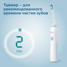 Электрическая зубная щётка Philips HX3212/03, звуковая, 31000 движ/мин, таймер, белая - Фото 5