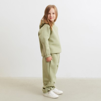 Брюки детские MINAKU: Basic Line KIDS, размер 38-40 (152-158), оливковые