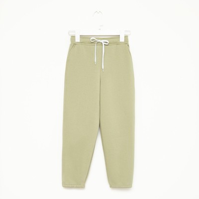 Брюки детские MINAKU: Basic Line KIDS, размер 38-40 (152-158), оливковые