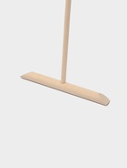 Швабра деревянная для мытья пола, 120 см, с резьбой, берёза ВС, колодка 40 см, диаметр черенка 2 см, длина держателя 40 см, ширина держателя 4 см - Фото 2