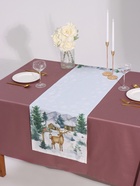 Дорожка новогодняя на стол «Этель» Forest animals 40×147 ± 5 см, 100% хл, саржа 190 г/м² - Фото 2