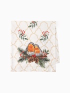 Дорожка на стол новогодняя Этель Robin 30×70 ± 5 см, 100% хлопок, саржа 190 г/м², белая - Фото 4