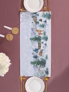 Дорожка новогодняя на стол «Этель» Forest animals, 30×70±5 см, 100% хлопок, саржа 190 г/м² - Фото 3