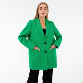 Пиджак женский MIST размер 44-46, цвет зелёный