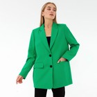 Пиджак женский MIST размер 48-50, цвет зелёный - Фото 2