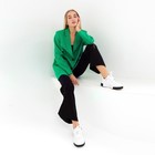 Пиджак женский MIST размер 48-50, цвет зелёный - Фото 8