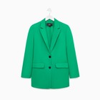 Пиджак женский MIST размер 48-50, цвет зелёный - Фото 9