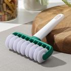 Валик для нарезки полос из теста KONFINETTA «Сладость», 14×17×4 см, пластик, белый - Фото 4