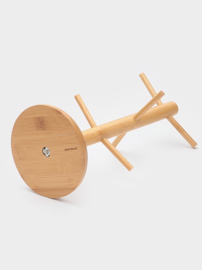 Держатель для кружек BellaTenero Bamboo, 14.5×32 см, бамбук