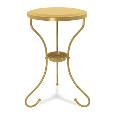 Столик журнальный, 470х470х600, Золото