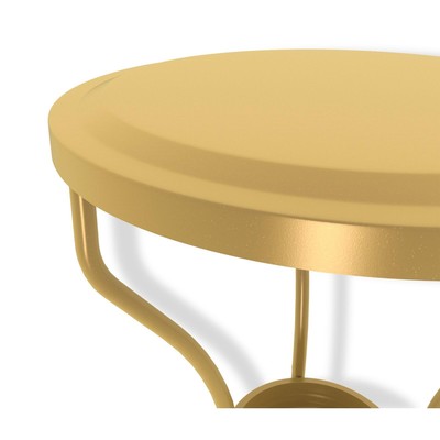 Столик журнальный, 470х470х600, Золото