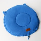 Лежанка для животных на стяжке с ушками, цвет синий 30-50 см - Фото 3