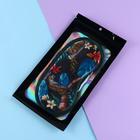 Маска для сна SVOBODA VOLI «Леопард», 19,5 х 8,5 см, чёрная - Фото 3