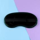 Маска для сна «Тропики», 19.5×8.5 см, чёрная - Фото 2