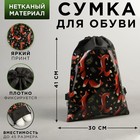 Сумка для обуви «Лисички», 41х30 см 6970965 - фото 9399998