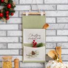 Кармашек текстильный «Этель» Christmas, 2 отделения, 20×41 см - Фото 1