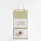 Кармашек текстильный «Этель» Christmas, 2 отделения, 20×41 см - Фото 2