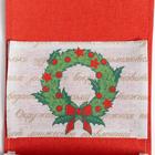 Кармашек текстильный «Этель. Новый Год», 2 отделения, 20×41 см - Фото 4