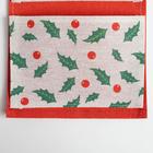 Кармашек текстильный «Этель. Новый Год», 2 отделения, 20×41 см - Фото 5