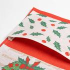 Кармашек текстильный «Этель. Новый Год», 2 отделения, 20×41 см - Фото 7