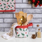 Корзинка текстильная «Этель. Новый Год», 14×12 см - Фото 2