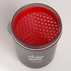 Шейкер спортивный «Лидер», красный, с чашей под протеин, 500 мл 7091072