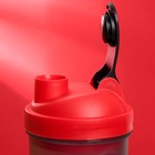 Шейкер спортивный «Лидер», красный, с чашей под протеин, 500 мл - Фото 7