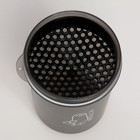 Шейкер спортивный «Не трогай», чёрный, с чашей под протеин, 500 мл - Фото 4