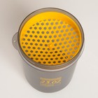 Шейкер спортивный «Смелость характер», жёлтый, с чашей под протеин, 500 мл - Фото 4