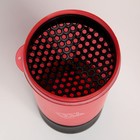 Шейкер спортивный «Грех», красно-чёрный, с чашей под протеин 500 мл - фото 4334276