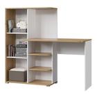 Стол компьютерный со шкафом «Лайт», 1420×356×1282 мм, цвет белый/дуб сонома - Фото 2