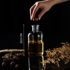 Бутыль для соусов и масла Доляна «Парфе», 1.1 л, 10×20.5 см, с пробковой крышкой, стекло, прозрачная - Фото 2