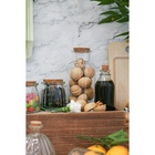 Бутылка для соусов и масла Доляна «Парфе», 550 мл, 8×17 см, с пробковой крышкой, стекло, прозрачная - Фото 7