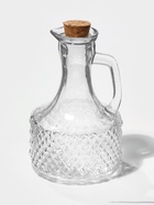 Бутылка для соусов и масла Доляна «Парфе», 180 мл, 9.5×14 см, с пробковой крышкой, стекло, прозрачная - Фото 2