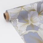 Клеёнка на стол на тканевой основе «Соцветие», рулон 20 метров, ширина 137 см, толщина 0,25 мм - Фото 5