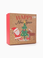 Подарочный набор KAFTAN «Новый год‎»‎ носки р, 36-39 (23-25 см), маска - фото 809298156