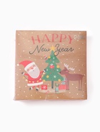 Набор подарочный новогодний KAFTAN New Year носки размер 36-39 (23-25 см), маска - фото 119347588