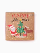 Набор подарочный новогодний KAFTAN New Year носки размер 36-39 (23-25 см), маска - фото 119347589