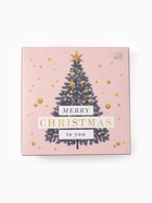 Набор новогодний подарочный KAFTAN Merry Christmas, носки размер 36-39 (23-25 см), маска для сна, открытка 2 шт. - фото 119046292