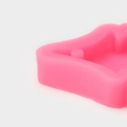 Силиконовый молд «Рождественская ёлка», 10×9,5×1 см, цвет розовый - Фото 5
