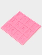 Молд для заливки «Новогодние флажки», силикон, 12 ячеек, 13.5×0.8 см, розовый - Фото 2